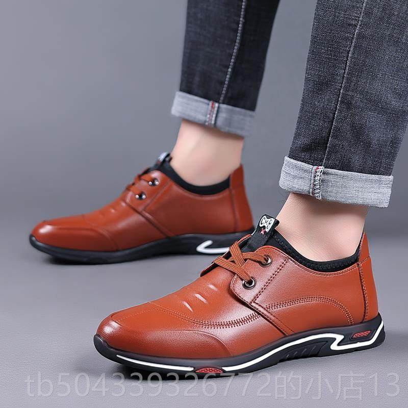 高档春男士隐形内增高6cm真夏皮务商男休闲 皮鞋男鞋潮凉鞋运动休