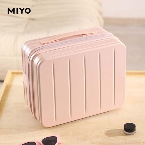 高档MIYO提小型你化妆箱新款可迷套拉杆便携手收纳行李女箱14寸洗