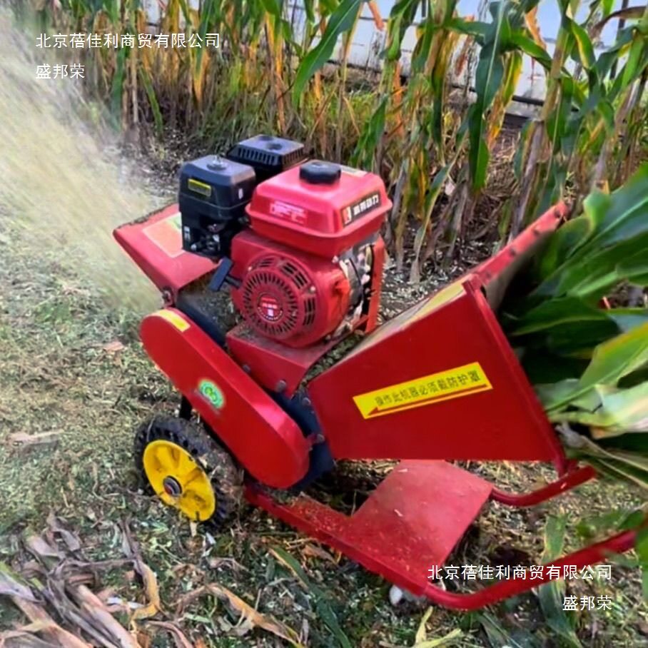 便携式移动铡草机家用小型秸秆粉碎机揉丝机养殖切草机树枝粉碎机