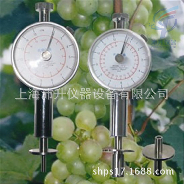 托普云农指针式果实硬度计GY-1/2/3测量多种水果硬度判定成熟程度