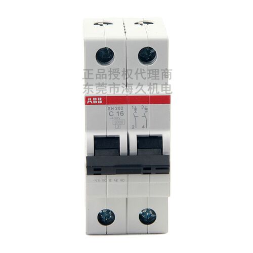 ABB低压开关SH200系列交流断路器SH202-D13;2CDS212001R0131