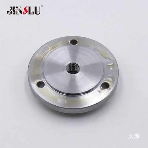 小车床法兰盘M14x1螺纹卡盘80 100转接法兰盘以替换50 65卡盘