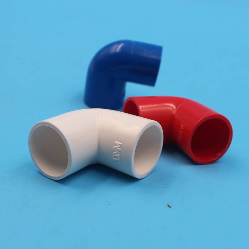 PVC电线管配件管件直接弯头三通杯梳16 20 25mm 3分4分6分100装