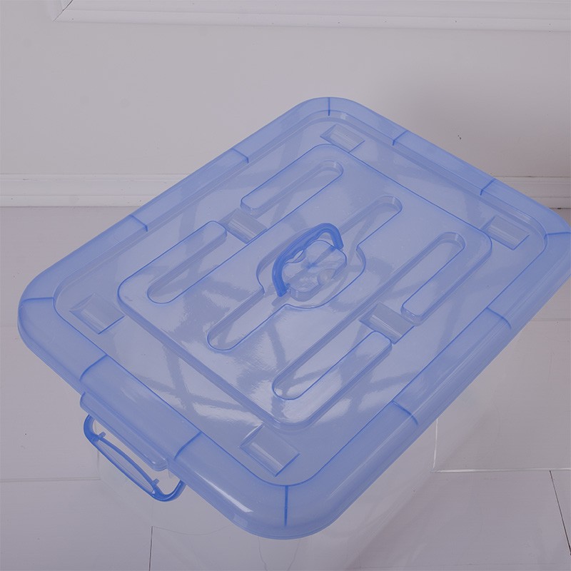 加厚整理箱透明塑料箱子棉被衣物收纳箱玩具杂物储物盒子周转箱