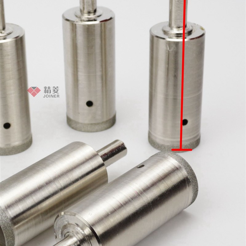 78-90mm加长钻头 扳指加工细砂宝石翡翠金刚石吸套筒开孔器60深