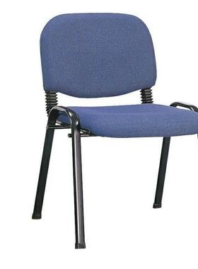 子职员办公椅布闻会议培训F676椅钢架简约电脑毛新麻学生椅艺厂家