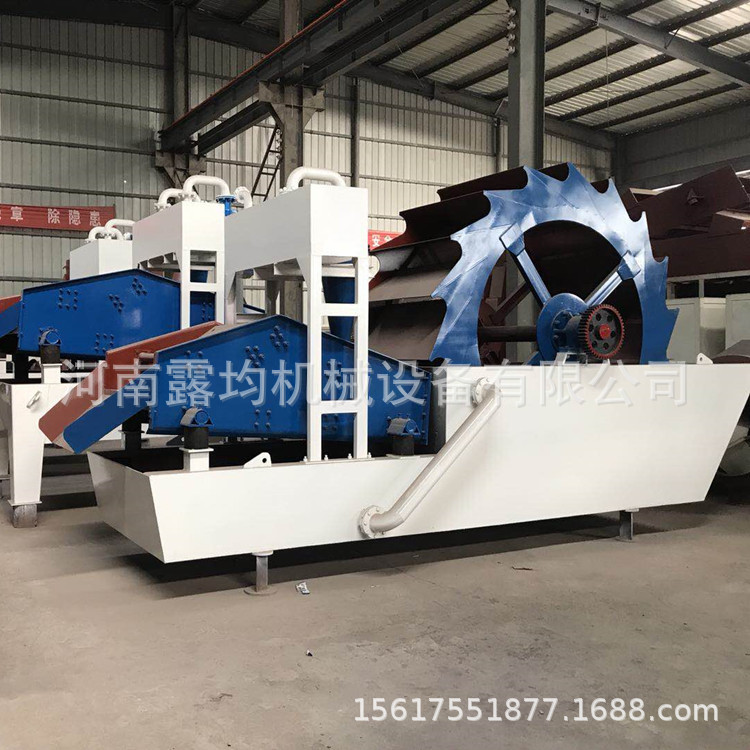 大型水轮旋转式洗砂机 洗砂机整套设备黄泥土砂洗石机设备