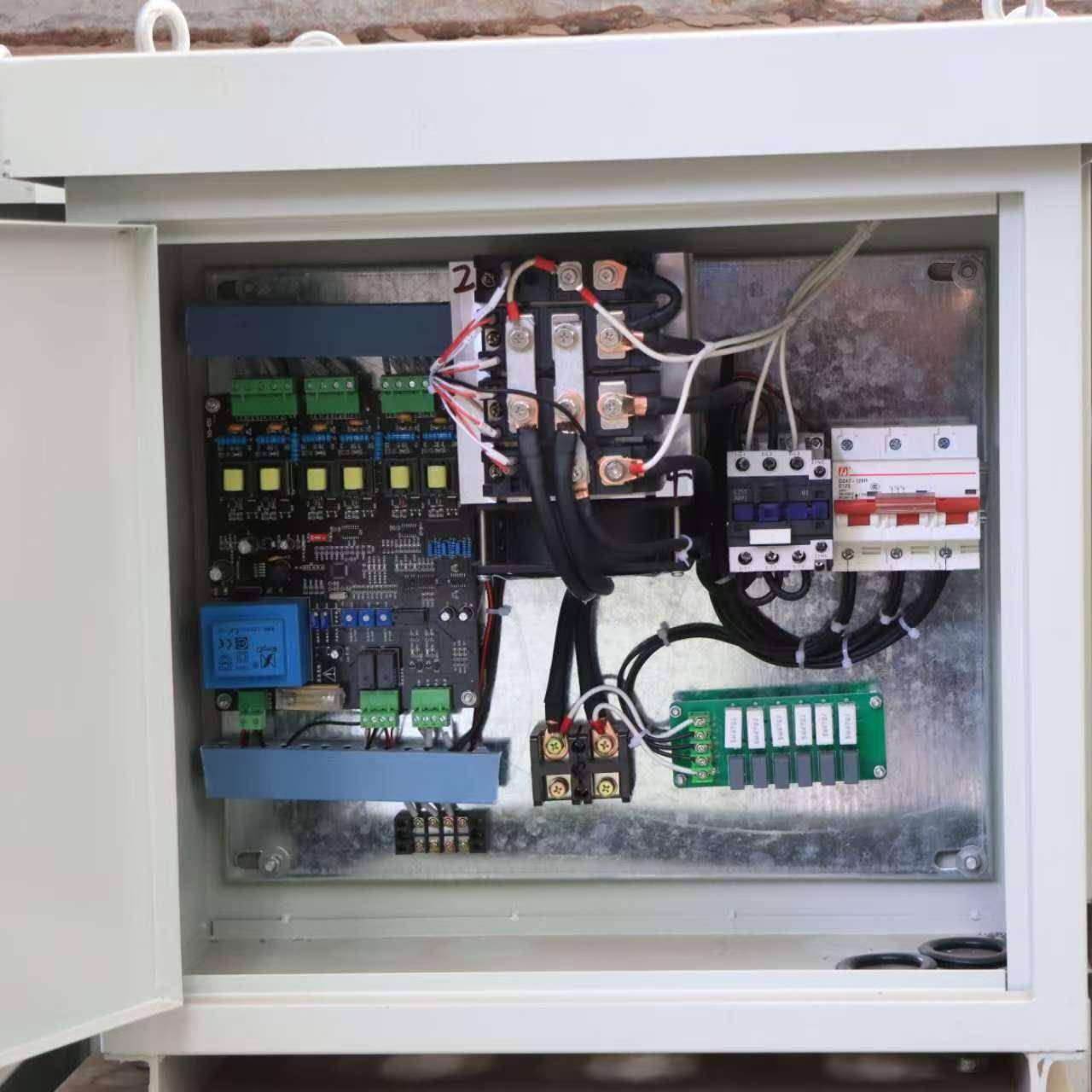 电磁吸盘控制柜落地壁挂杆上安装智能控制电磁除铁器配电柜控制柜