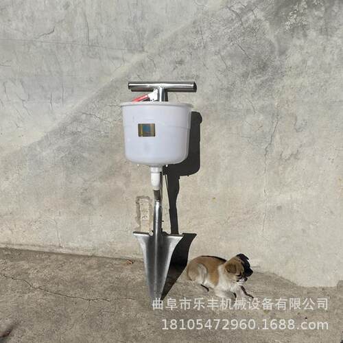 新款小型手提果树施肥铲农用干粉颗粒肥追肥器果树根部土下施肥