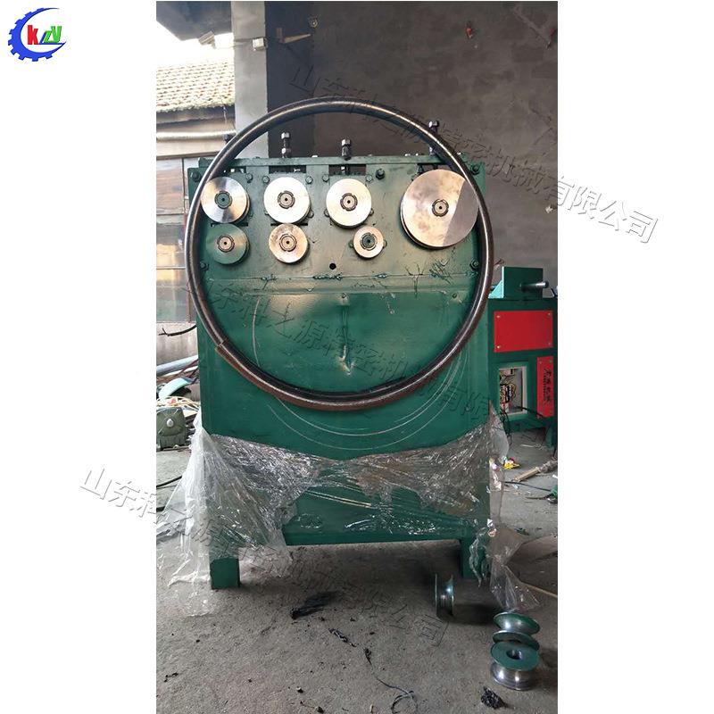 遮伞不锈钢KZY-76滚圆全机小型钢筋阳角铁弯圆机自动卷圈机弯弧机
