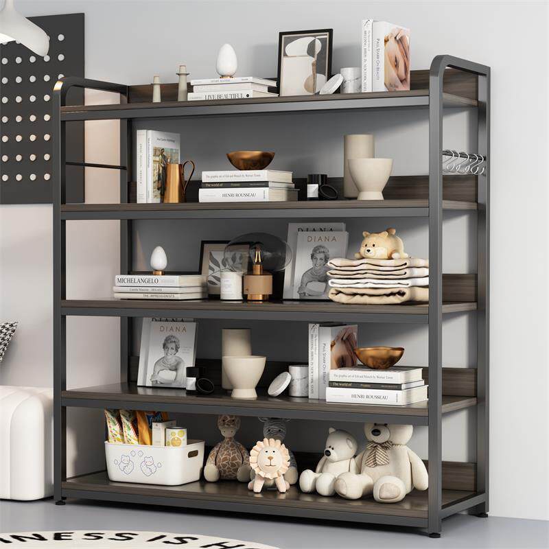 书架落地置物架卧室靠墙多层书本收纳架办公室货架简易书桌旁架子