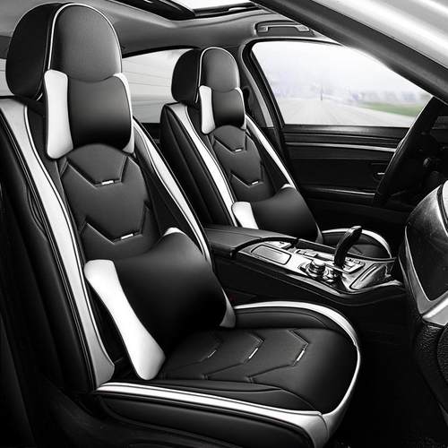 20新款坐垫四季通用全包无缝隙皮革卡通五座小车通用座垫座套