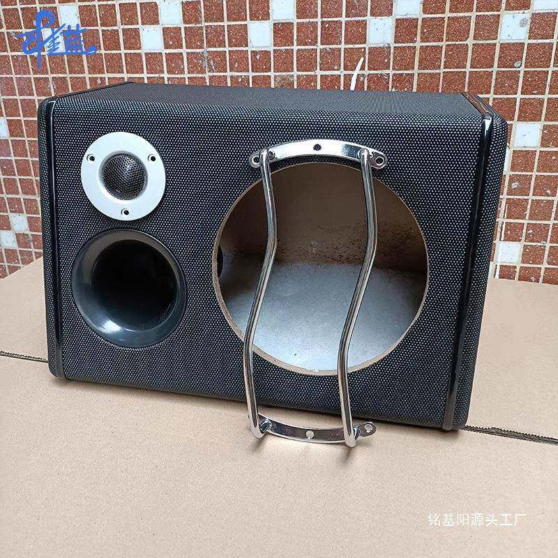 8寸10寸12寸低音炮空箱体汽车音响改装无源有源木箱喇叭壳扁梯形