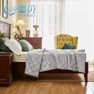 重力毯睡眠释放焦虑玻璃珠加重毯子工厂直销