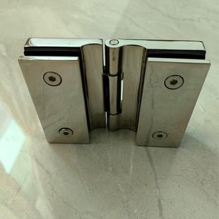 外开不锈钢304材质合页用于干湿分离淋浴房可任意角度铰链