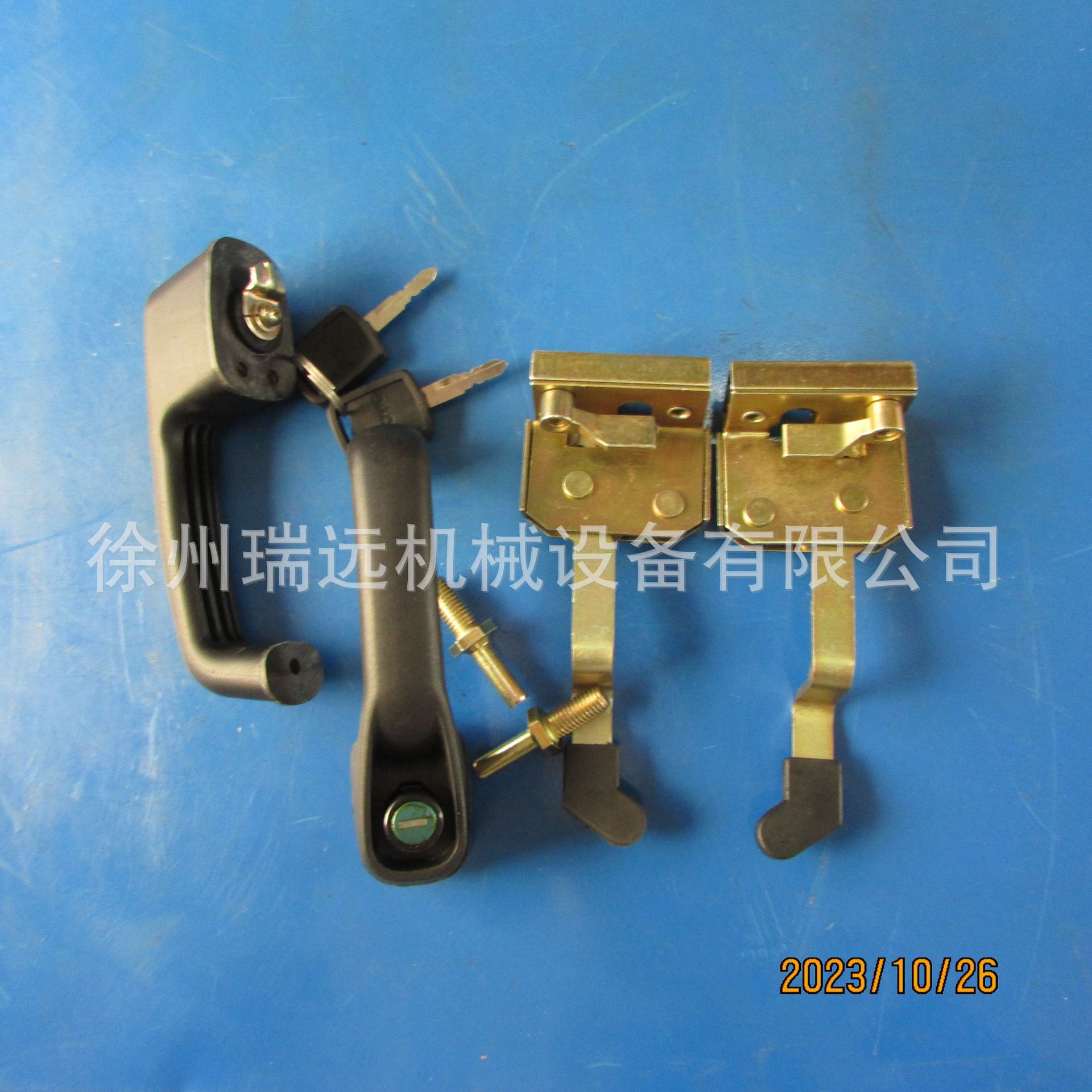 徐工装载机门锁502A合金把手