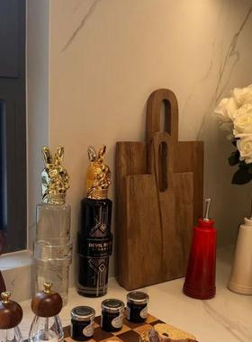 简约现代创意砧板餐板摆件样板间售楼处酒店厨房桌面家居装饰品