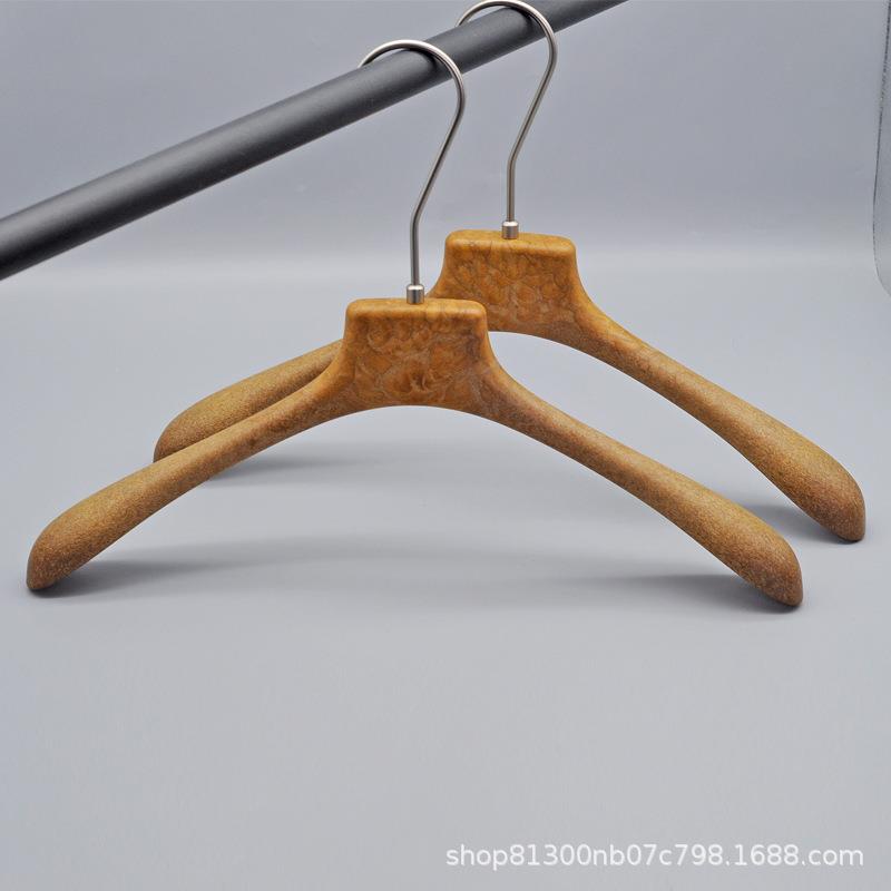 高档服装树脂衣架可料转防滑衣架宽肩旋服痕装店专24090用塑无衣