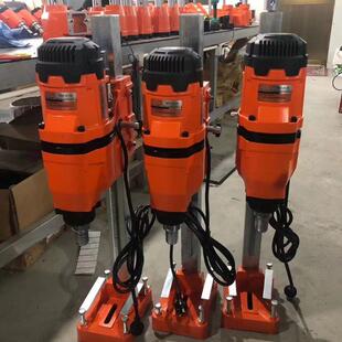 格雄大功率金刚石打孔钻机台式开孔机可出口改插头水钻机现货