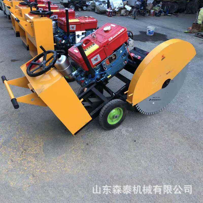 大型路面353切割机1割米柴油马路价切割机格切深4公0分路面切机