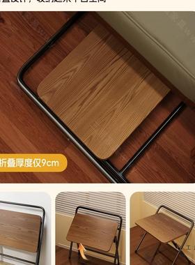 可卧折叠书桌WMQ免安装电子脑桌学生家用室床小桌简边易写字桌办