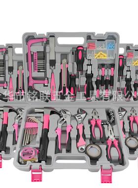 热销家套用108件套多功组能家庭扳锤子手钳子维修合工97900具装