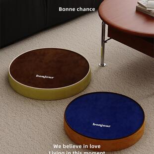 中台古风素色坐垫懒人地上看书蒲米团厅客地FS758512毯榻榻坐墩阳