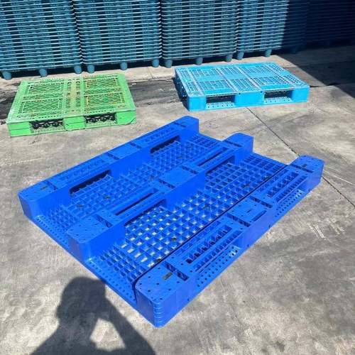 叉1512网格字托盘塑料卡板加厚物流垫车注UWE塑板货川架卡板工厂