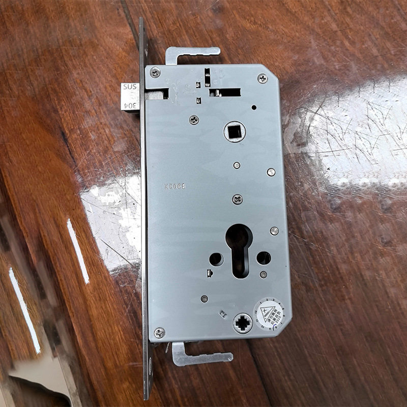 联动全逃生防卡防撞指纹锁体