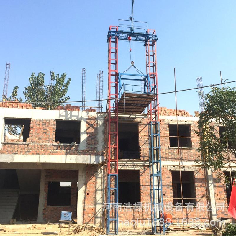 建筑工地吊篮式物料提升机