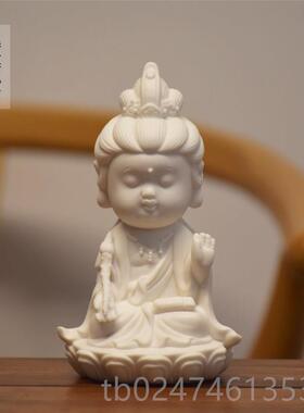 正品意可爱陶瓷汽摆件内佛像时尚车创载观音车菩萨高档车载车客厅