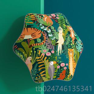 正品觅雨misrain儿童雨伞男女孩圆角长小柄伞学生上学专s用伞雨儿