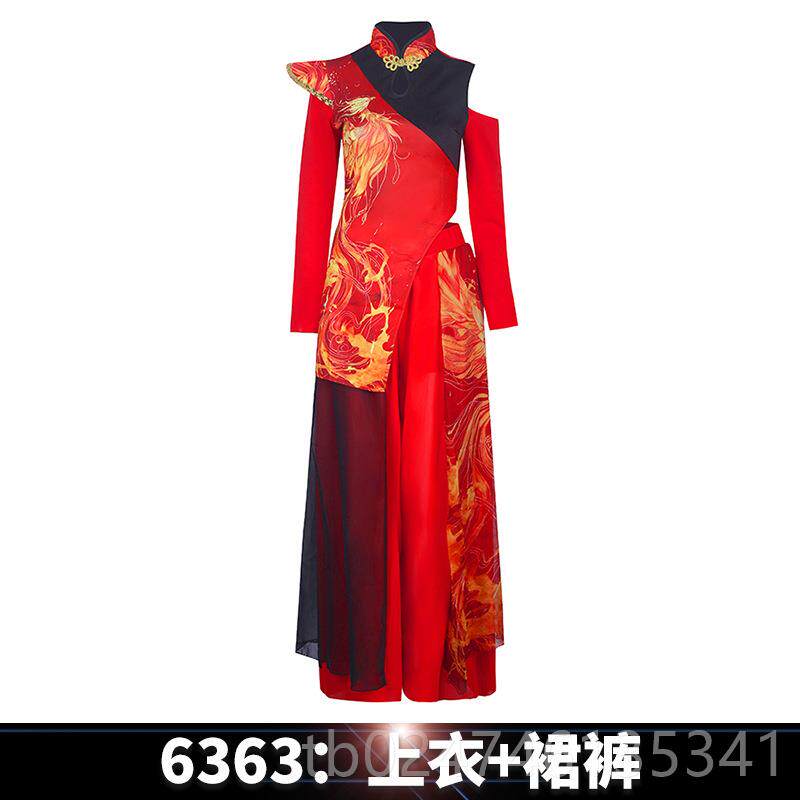 新款中女团士舞服装族民潮爵流表演服装女团2025新式时尚鼓乐服装