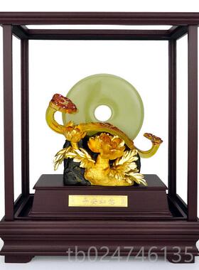 正品足金金箔画 一新帆风档顺帆船 乔迁居礼玄品轻奢搬家开业高关