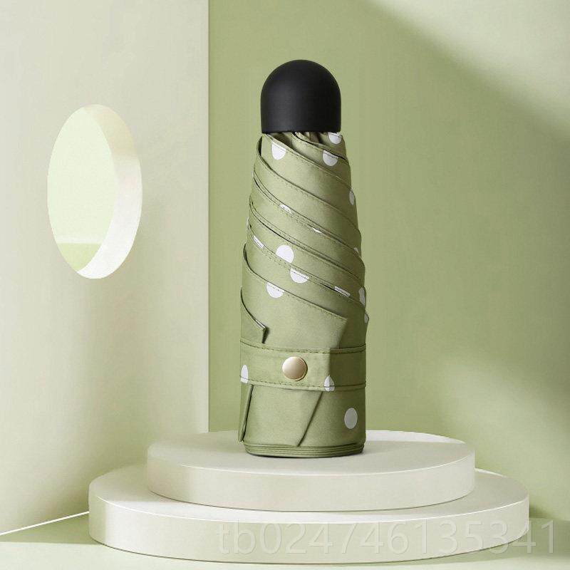 正品折晴雨叠雨伞黑胶防晒防紫外线太阳伞韩国女小清新遮阳用伞两