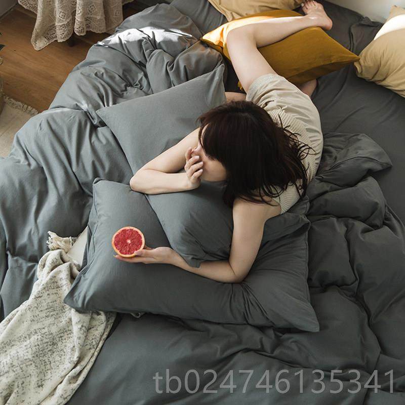 正品日式裸睡天竺棉四件套棉被套纯单全有棉弹性针织棉双人床1.8,床上用品,床品套件/四件套/多件套,淘宝优惠券,粉丝福利购,淘宝优惠卷