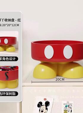 新款米奇招财客厅电视生摆柜装饰件级感小高众日乔迁礼物玄关桌面