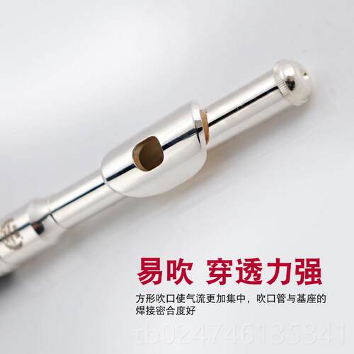 正品未诺 短笛C乐调西级洋乐器 VPC-E业100S短笛 管队专演奏 镀银