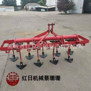 红日中耕机棉花地除草机拖拉机配套3ZT系列双弹簧中耕机除草机