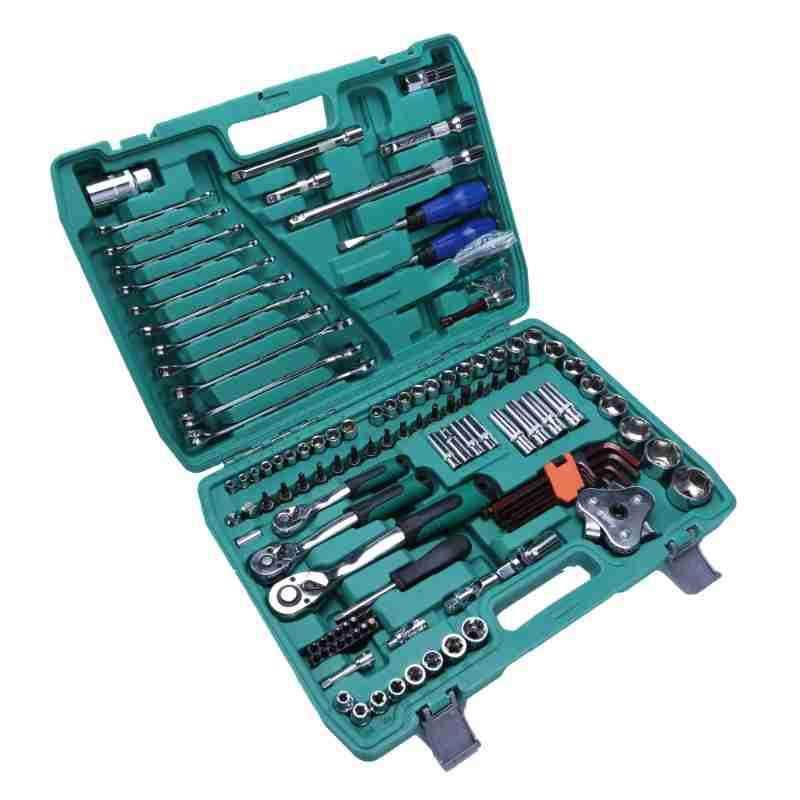 121件套套筒扳手套装汽车维修修车箱棘轮扳手汽修工具多功能套装