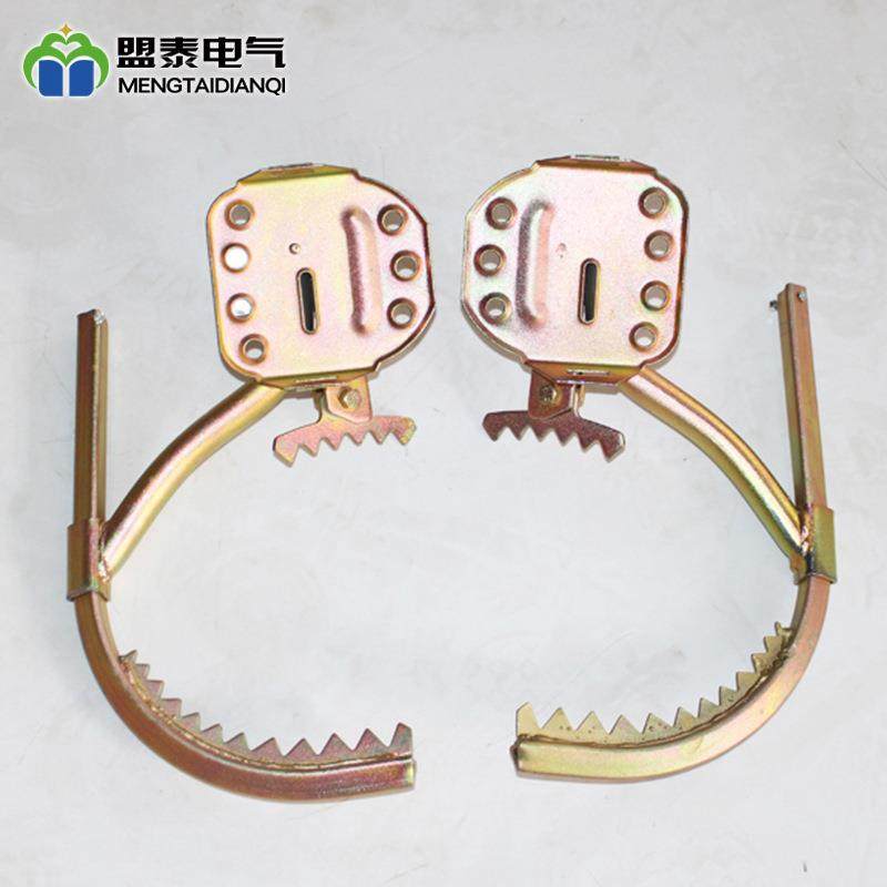 电工爬电线杆脚扣爬树木杆脚扣电力脚扣水泥杆脚扣工具生产