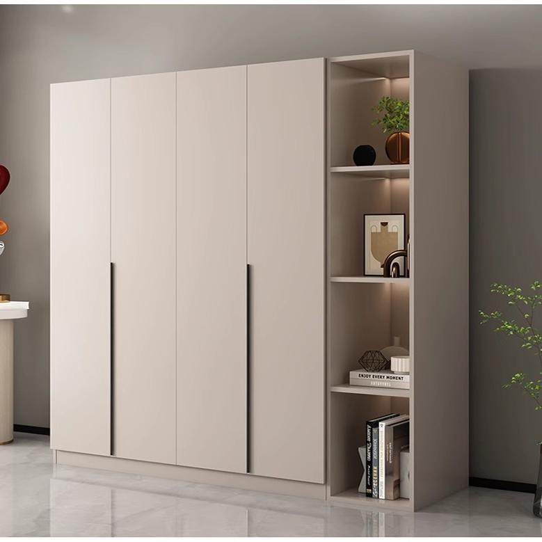 谋生衣柜卧室家用经济型出租房用组装收纳储物柜小户型实木质儿童