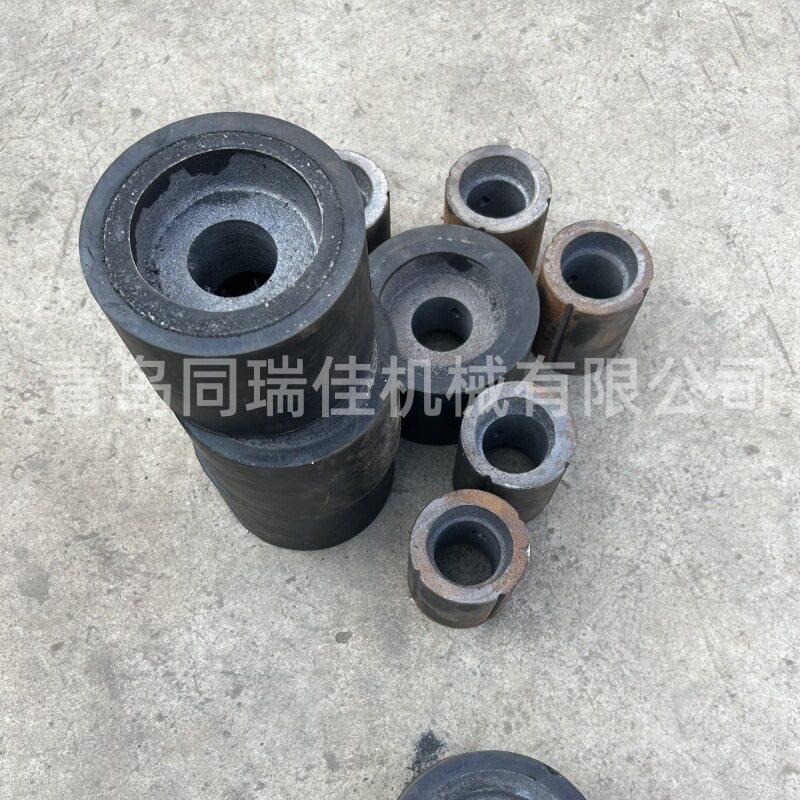 纺织机械配件喂毛斗胶皮帘子套 棉箱铸铁帘子套 外径120 内孔40mm