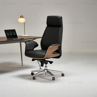 轻奢老板椅家用办公椅舒适久坐电脑椅旋转椅靠背椅升降椅大班椅子