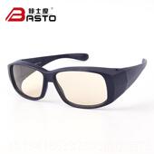 正品 士度蓝光近视眼镜防辐射平光套邦防镜电脑办公护眼护目女套镜