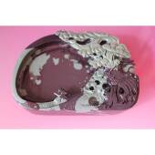 正品 墨宁贺兰石台天然原石后山老坑料石砚手工砚套夏砚池墨蝶墨砚