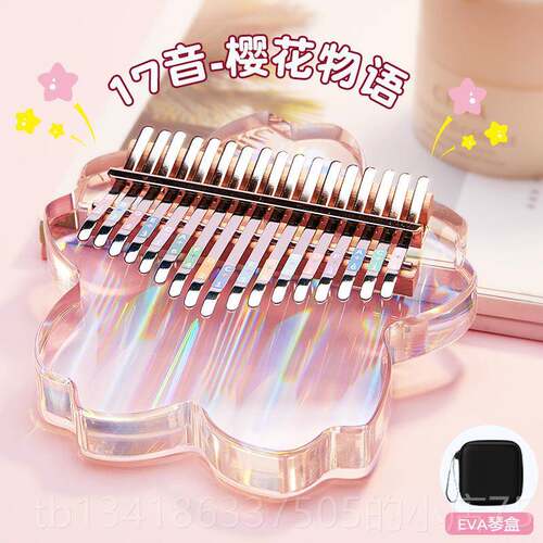 正品ZNI拇指琴卡乐林A巴琴正品21音初学器7简单易学钢琴女生1音手