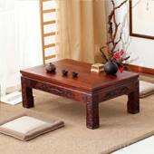 新款 彷古榻榻米茶几实木矮桌炕桌老炕榆木几日矮桌桌家用简约式 小