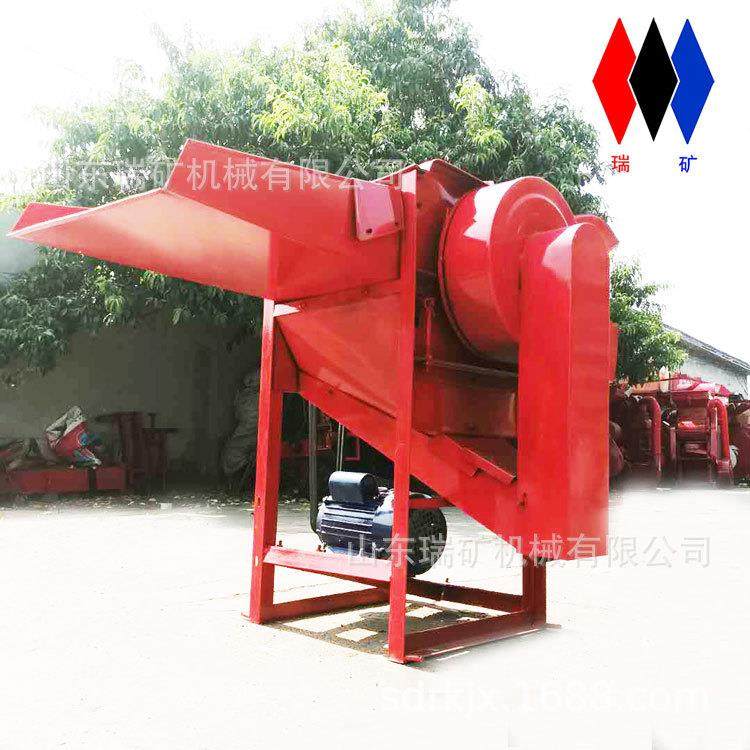 电动打谷机农用稻谷脱粒4马力汽油配套大豆黄豆脱壳打粒机