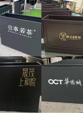 户外铁艺箱户外隔断异形45137属花坛组合风不锈钢屏金隔断花扶手